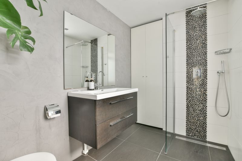 Bathroom Renovation Featuring Custom Storage Solutions